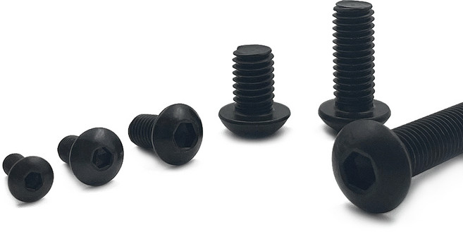 리우툴 SCM 둥근머리 렌치볼트 마루 육각 렌지 고장력 열처리 흑착색 머신 M2 M2.5 M3 M4 M5 M6 M8 M10 낱개 볼트, M5(5mm), 10mm