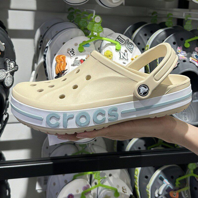 [백화점매장판] 크록스 바야밴드 클로그 키즈 핑크 207019