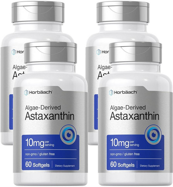 호바흐 아스타잔틴 10mg 소프트젤 60정, 4개