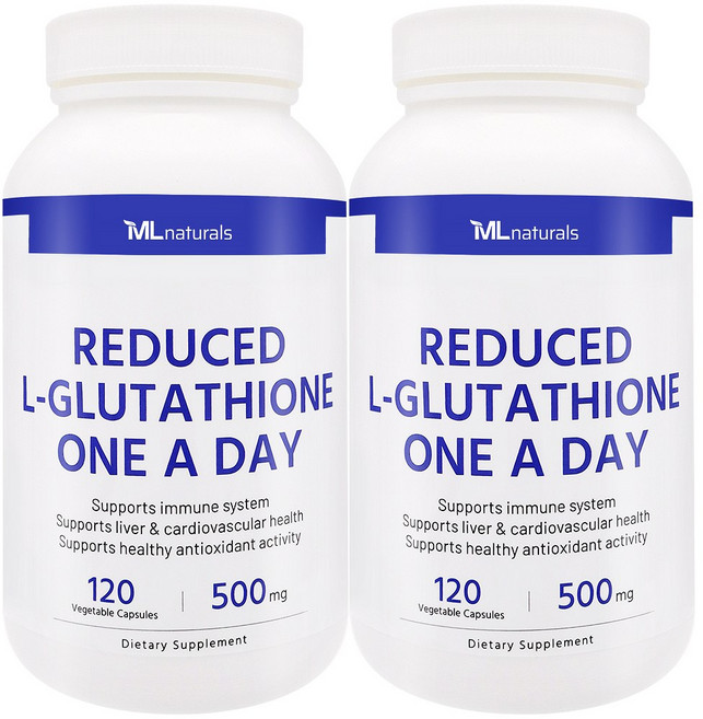 My Life [미국빠른직구] 마이라이프 내추럴스 Reduced L-글루타치온 원어데이 기타 아미노산, 2개, 120정