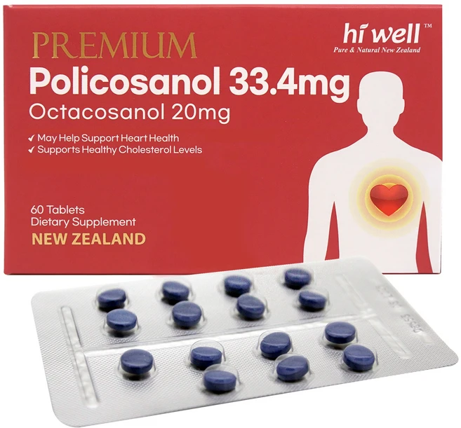 하이웰 프리미엄 폴리코사놀 33.4mg, 60정, 3개 - 쿠팡