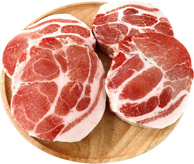 (배터짐) 찌개구이용 돼지목살 세절 목살 (일요일&당일발송), 1kg, 2개