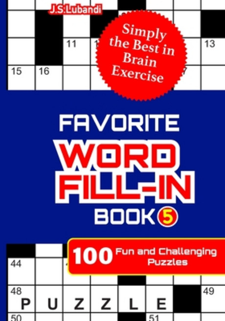FAVORITE WORD FILL-IN Book 5 Paperback, Independently Published, English, 9798613491070