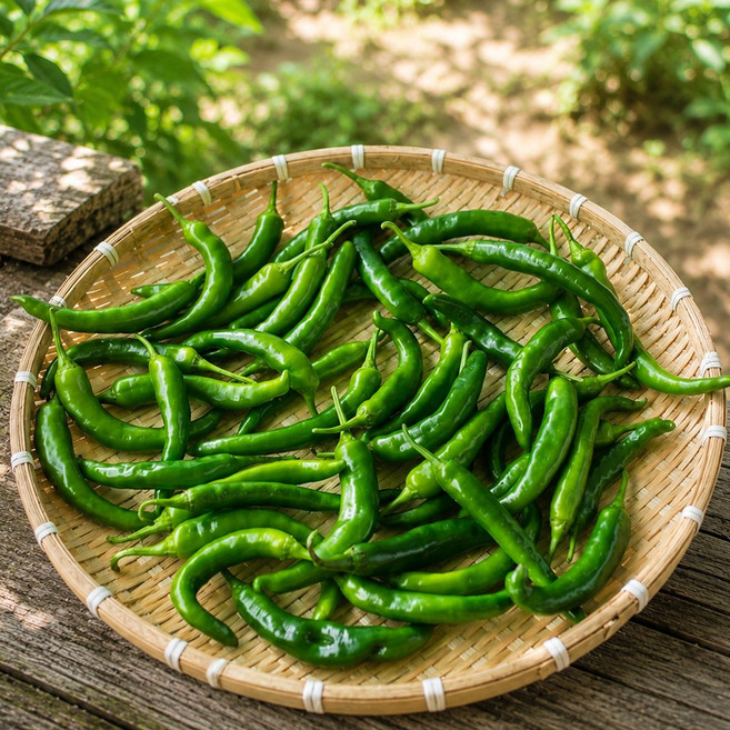 아삭이 오이고추 아삭한 식감 가정용 반찬용 업소용 신선 채소, 1개, 2kg (특품)