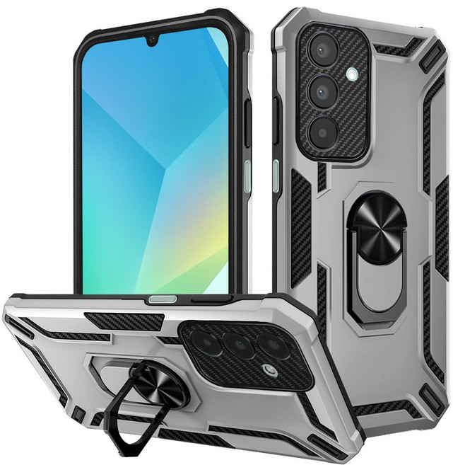 인트그로 기어 메탈 링 범퍼 거치대 휴대폰 케이스