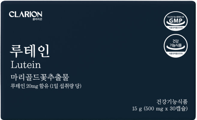 클라리온 루테인 30캡슐 1박스 눈건강, 1개, 30회분