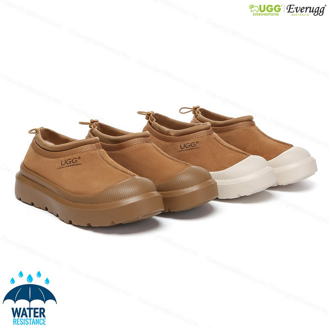 어그슬립온 호주 통굽 할로우 양털 여성 로퍼 모카신 AS5022