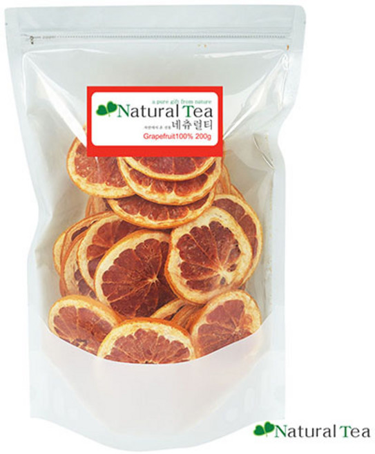 네츄럴티 건조자몽200g(원형) 건조과일 대용량, 200g, 1개, 1개입