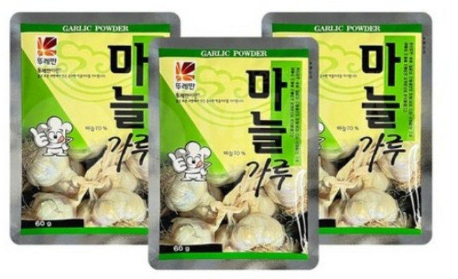 뚜레반 마늘가루, 10개, 60g
