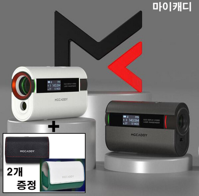 마이캐디 정품 2024신형 MH3 레이저 에이밍 골프거리측정기, 메탈그레이