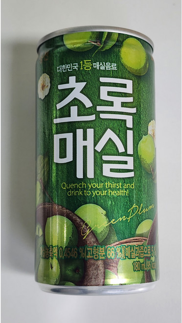 초록매실, 180ml, 60개