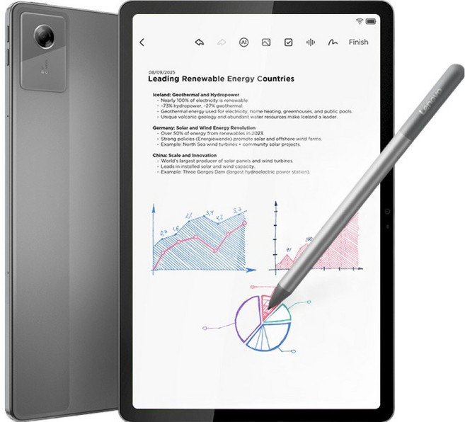 레노버 아이디어탭 11 태블릿PC, Luna Grey, 128GB, Wi-Fi