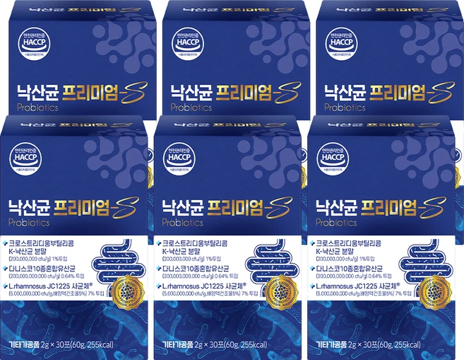낙산균 람노스 유산균 사균체 람노스산 포스트바이오틱스, 6개, 60g - 쿠팡