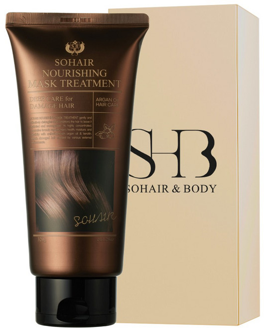 쏘헤어 너리싱 대용량 헤어 마스크 두피 탈모 트리트먼트 320g, 1개, 320ml