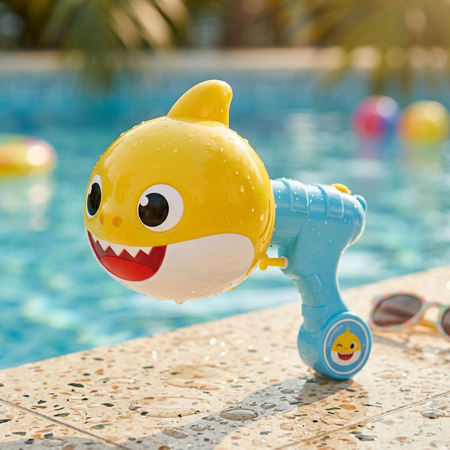 핑크퐁 아기상어 미니 어린이 물놀이 완구 물놀이터 물총 워터건