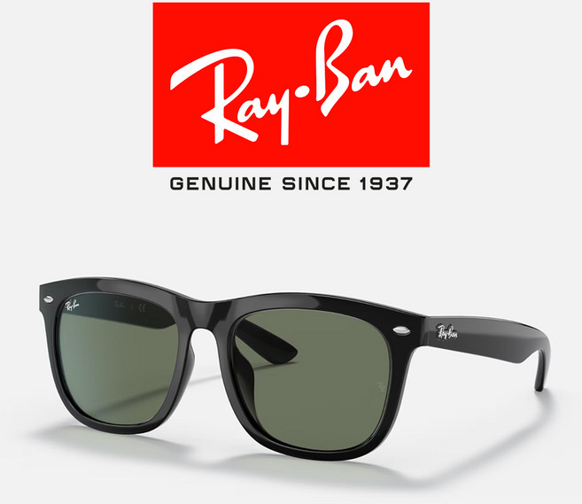 레이벤 선글라스 RB4260D-601/71 57 빅사이즈 가벼운 뿔테 임영웅 선글라스 RayBan 4260D 601