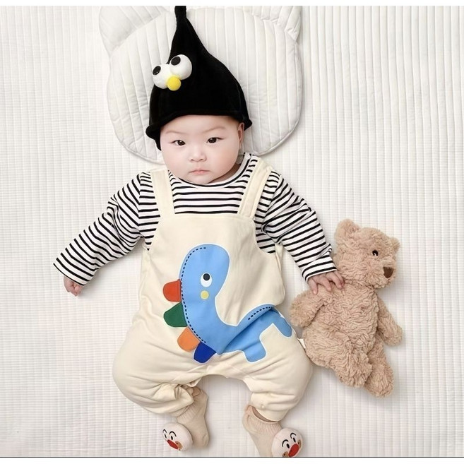 寶寶恐龍連身裝 春秋季 男女皆可
