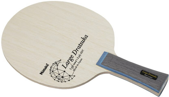 닛타쿠 탁구채 목판 라지 에이스 탁구라켓 라지볼 L, FL, 1개