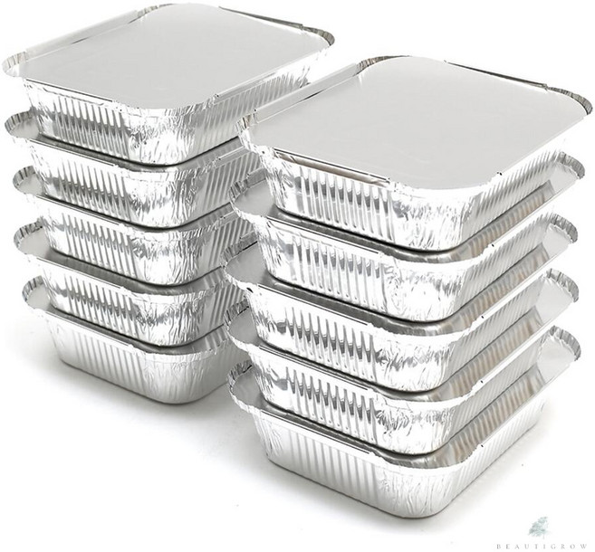 별봄샤인 은박도시락 10개입 바디 뚜껑 대 라면그릇, 1개