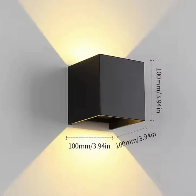 LED 태양광 야외 벽 램프 에너지 정원 방수 울타리 크리스마스 장식 꽃줄 조명, [01] White Shell-Warm, [02] 2Pcs, 01 빠른