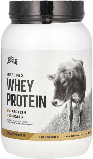 몸관리하세요 겨울입니다 Levels 목초 사육 유청 단백질 분말 바닐라 계피 907g(2lb) 특별관리진행, Levels목초사육유청단백질분말바닐라계피907g2lb, 907g, 1개 - 쿠팡