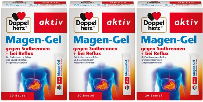 Doppelherz 도펠헤르츠 독일 위장 겔 Magen-Gel 20개입 3팩 - 쿠팡