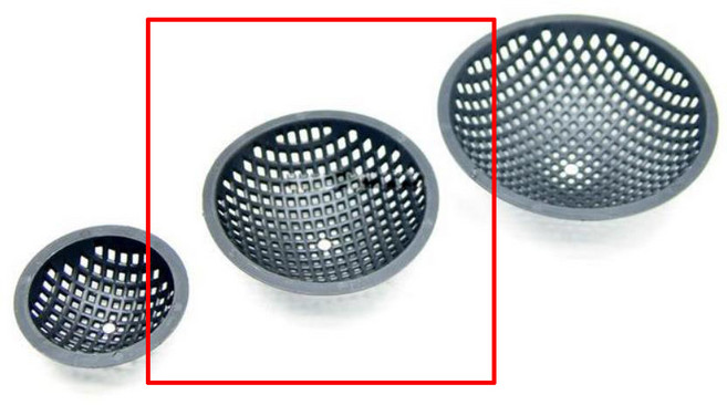 화분분갈이 원볼 플라스틱망 7.5cm 자재 집스타 깔망, 100개