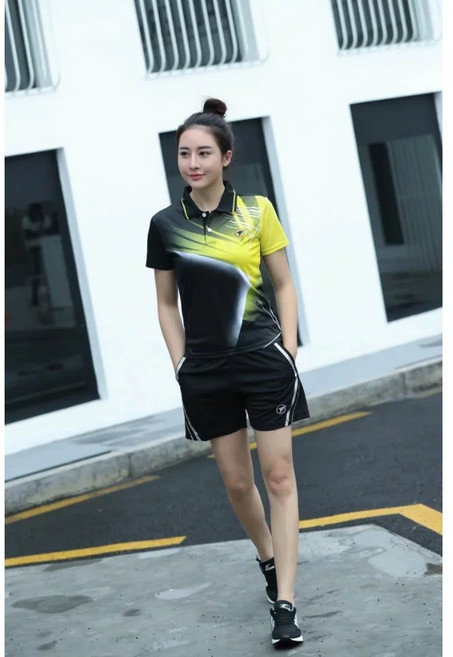 탁구 배드민턴 유니폼 탁구복 남녀 반바지 의류 훈련복 동호회