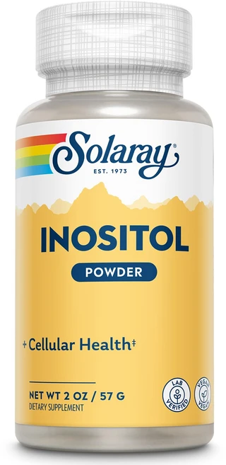 솔라레이 순수 이노시톨 파우더 - 세포 건강 지원 - 비건 SOLARAY Pure Inositol Powder - Cellular Health Support - Vegan La, 2온스, 1개 - 쿠팡