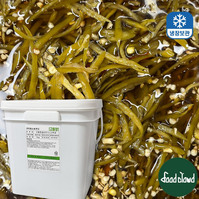 고기반찬 느끼함제거 고추채절임 10kg, 1개
