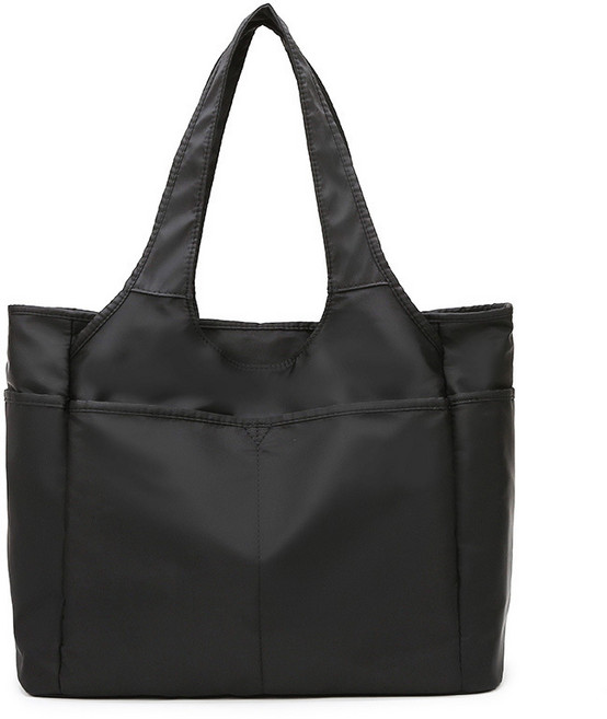 여성데일리백 대용량 헬스요가 가방 여행용백, 1개, 블랙