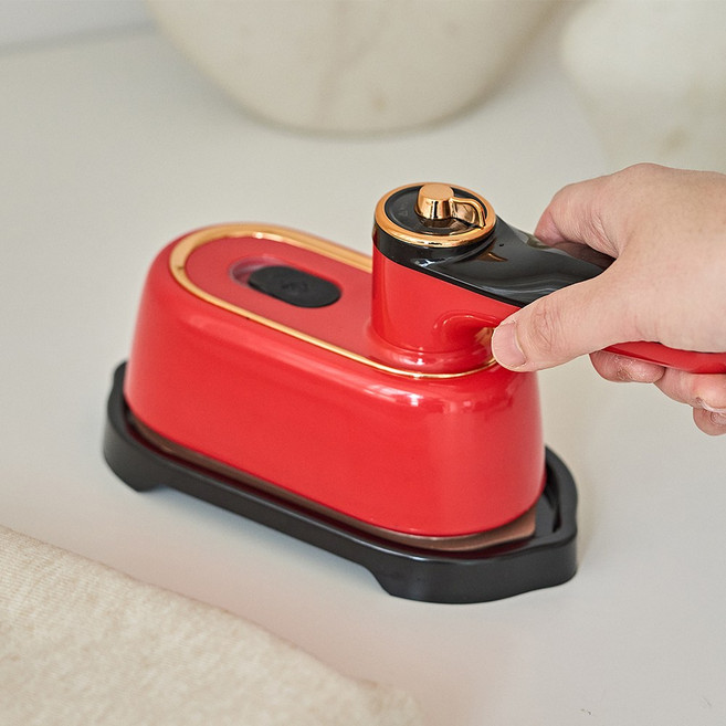 10초 빨간 다리미 투인원 스팀 건식 아이큐샵, 아이큐샵다리미