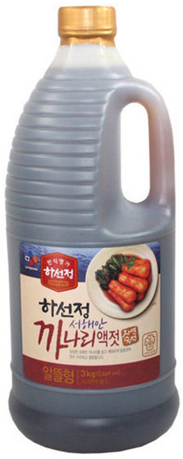 하선정 알뜰형 까나리 액젓 3kg(임박행사 26.09.24), 1, 3kg