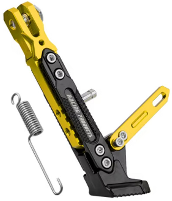 데일리쇼핑 스쿠터 오토바이 전동킥보드 킥 스탠드 발받침대 거치대 사이드스탠드 브라켓 측면 지지대, 1개