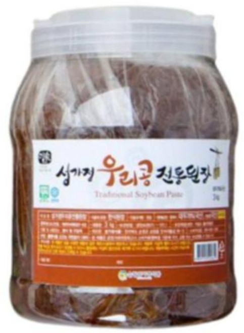 풀무원 [산지직송] 성가정 우리콩 전통된장 3kg 1개