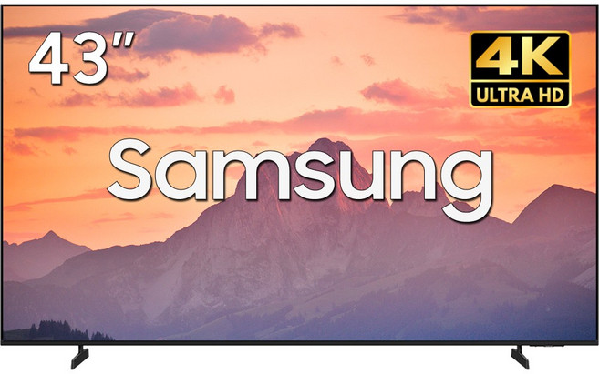 삼성전자 BE-H 스마트 사이니지 TV 4K UHD LED 에너지효율 1등급, LH43BE-H, 방문설치, 스탠드형, 43인치