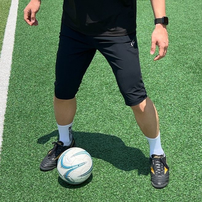 66inch 남녀공용 7부 축구바지 풋살바지 트레이닝팬츠