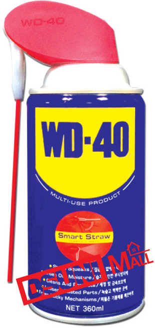WD40 SMART 360ml 노즐일체형 방청윤활제 녹방지 부식방지 방청제