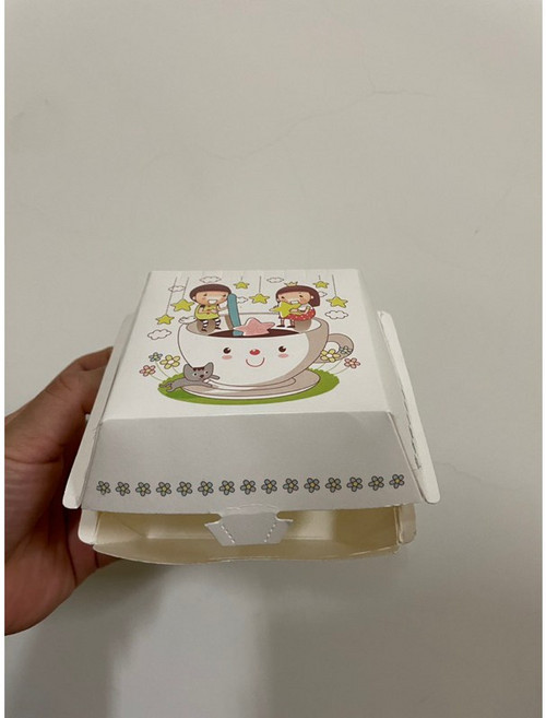 紙漢堡盒 100入, 1個
