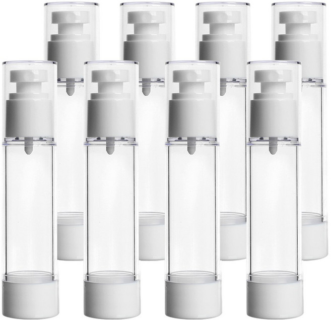 리피트인 스프레이형 화장품용기 스킨 오일 미스트 공병 진공 50ml, 8개, 투명