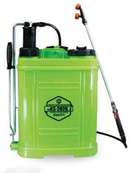 인력식 분무기 농약분무기 세차 방역 솥독 분사기 살포기 농사 광성(KS-2020), 1개