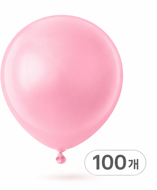 브로키 펄풍선 12인치 100p 풍선 파티용품 이벤트 소품 30cm, 100개, 04_12인치_라이트핑크