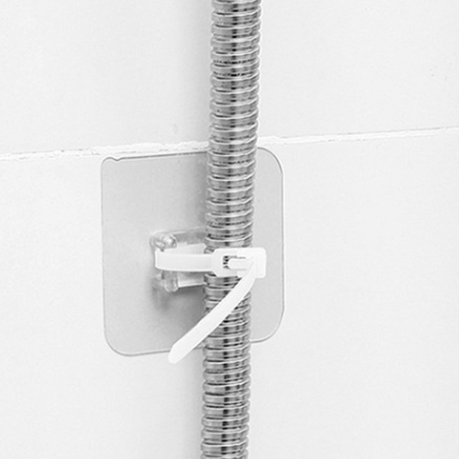 무타공 부착식 케이블타이 브라켓 마운트 정리 홀더 고정