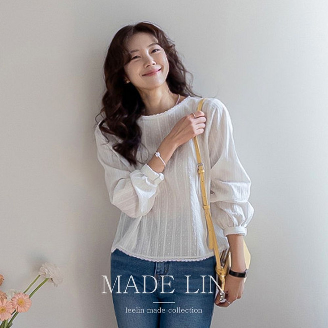 리린 MADE LIN 이프엔 티니레이스 블라우스 2896214