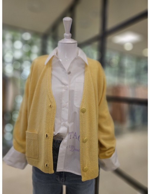 [듀엘] DEWE 브클 기본 가디건 D242KSL042 NC일산