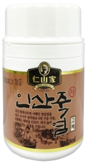 (주)인산가 정품 9회 인산 자죽염 고체(80g)+2개 이상구입시 2개 단위로 금흑블랙초코크런치(10g) 2개 사은품 / 인산죽염, 1개, 70g