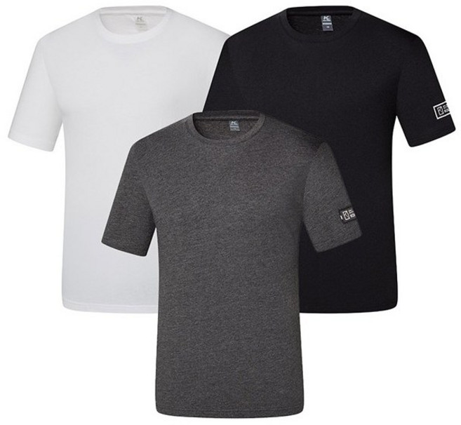 콜핑 아울렛 상품 세일!!! 부드러운 터치의 면 원단을 사용한 남여 공용 라운드 반팔 티셔츠 이너로 매치하기 좋은 아이템 이월 pt