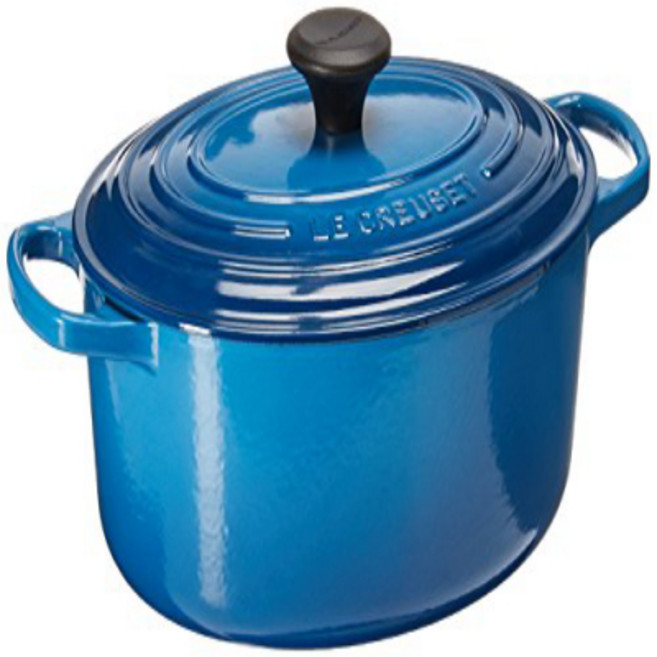 Le Creuset 에나멜 주철 시그니처 타원형 더치 오븐 5쿼트. 마르세유 Le Creuset Enameled Cast Iron Signature Oval Dutch Ov, 1개, Marseille