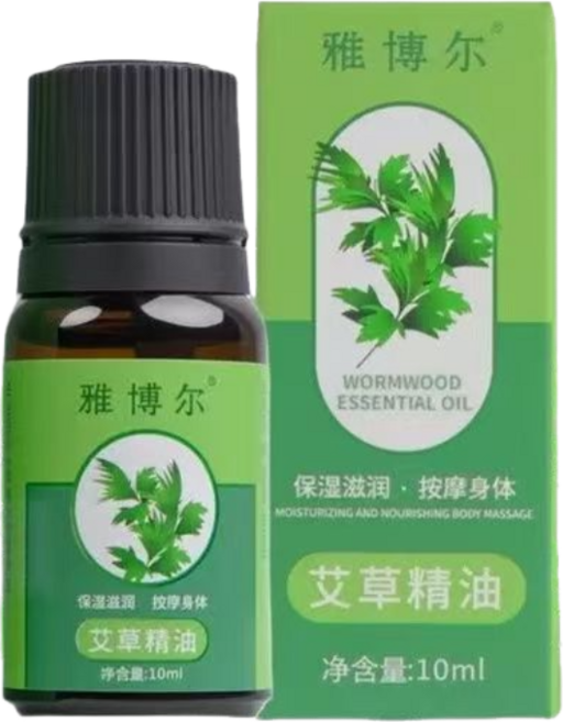 kardizpol康浦 黃銅經絡刷與雅博爾艾草精油套組, 按摩艾草精油, 1個