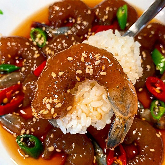 까졌다 불타는 깐새우장 (간장 새우장), 1개, 400g